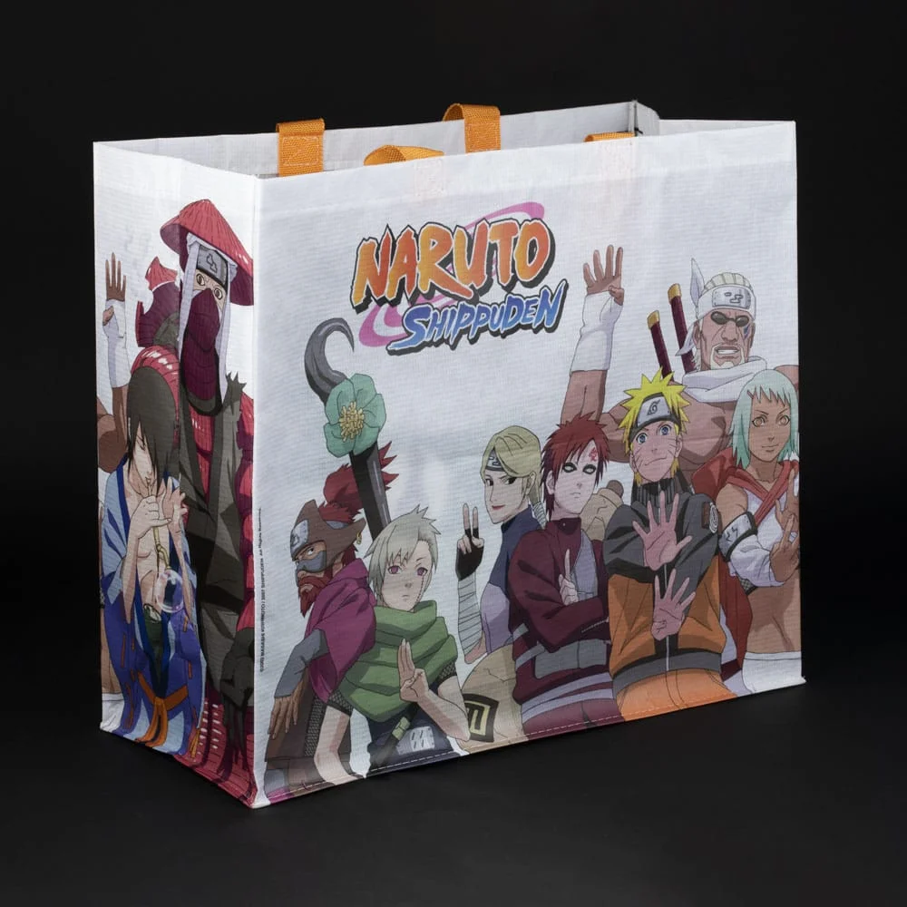 NARUTO SHIPPUDEN - White - Shopping Bag